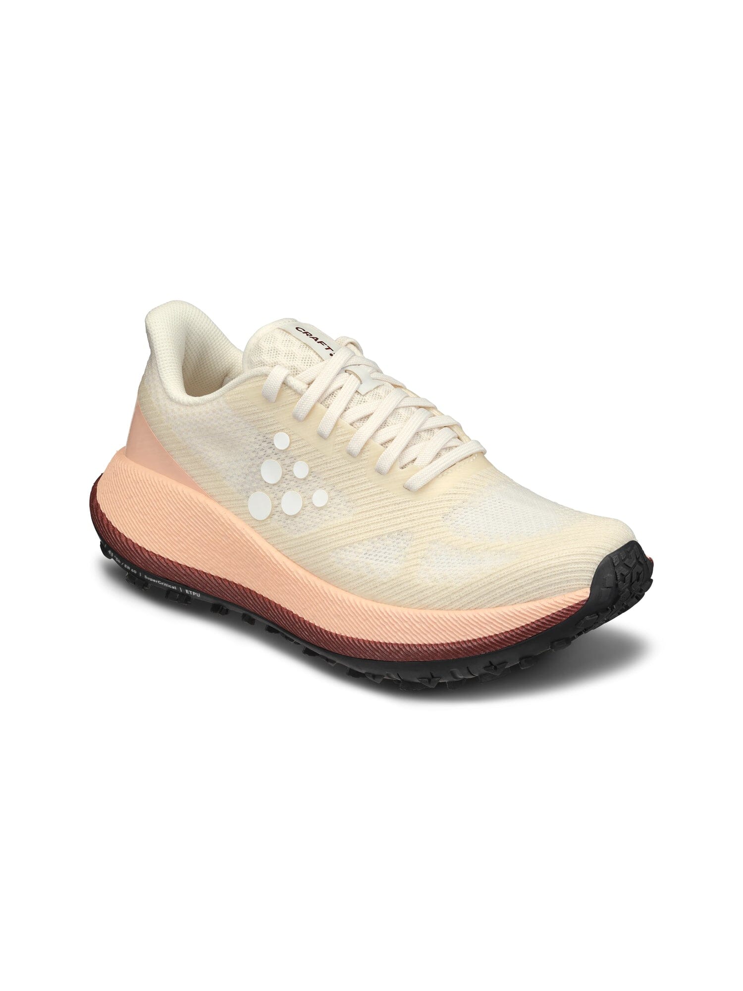 Women's Xplor 2 Running Shoe - Tofu/Contrast Pink Craft Sportswear NA
