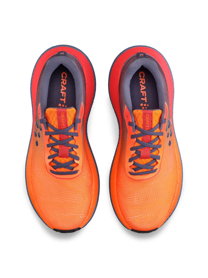 Men's Pacer 2 Running Shoe - Flourange/Grey Footwear Craft Sportswear NA