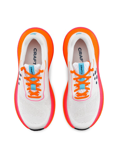 Men's Pacer 2 Running Shoe - WHITE/FLOURANGE Footwear Craft Sportswear NA