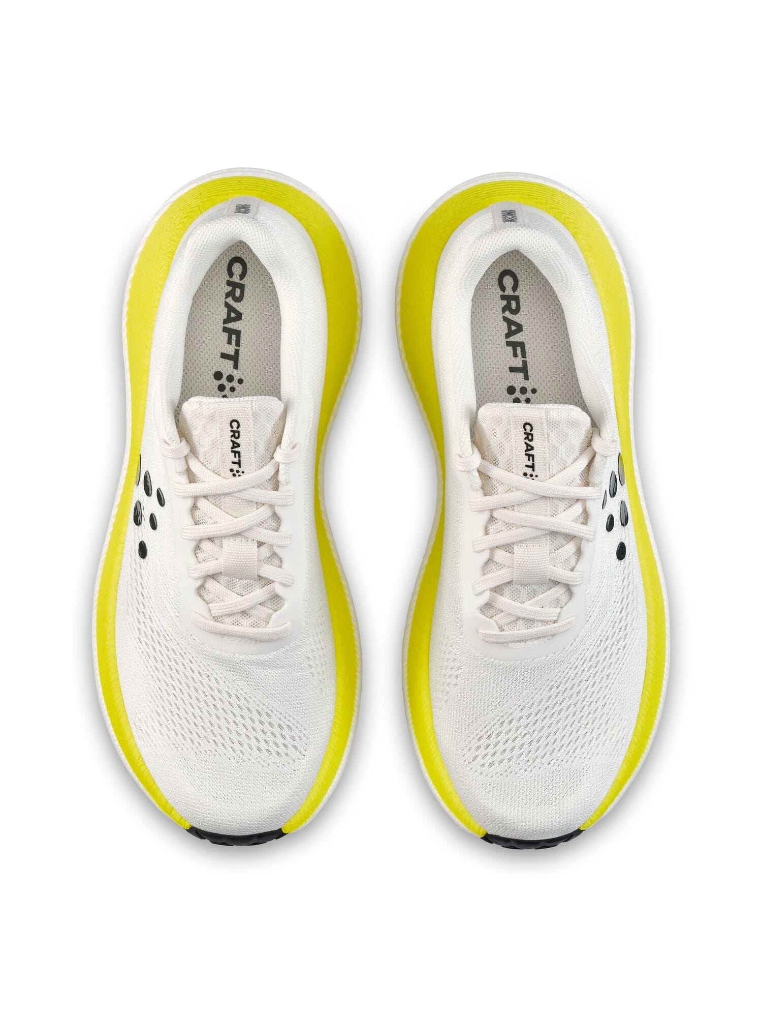 Women's Pacer 2 Running Shoe - Tofu/Contrast Yellow Craft Sportswear NA