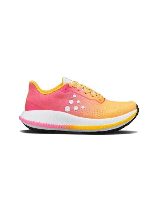 Women's Pacer 2 Running Shoe - Apricot/Contrast Pink Footwear Craft Sportswear NA