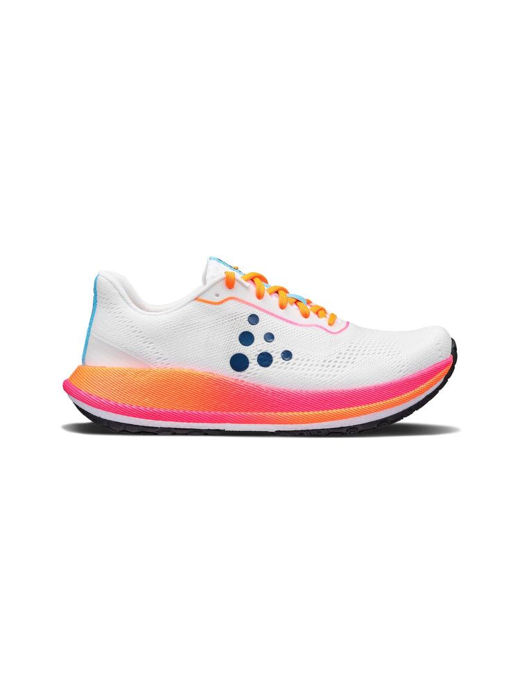 Women's Pacer 2 Running Shoe - WHITE/FLOURANGE Footwear Craft Sportswear NA