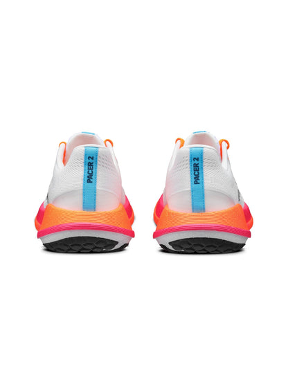 Women's Pacer 2 Running Shoe - WHITE/FLOURANGE Footwear Craft Sportswear NA
