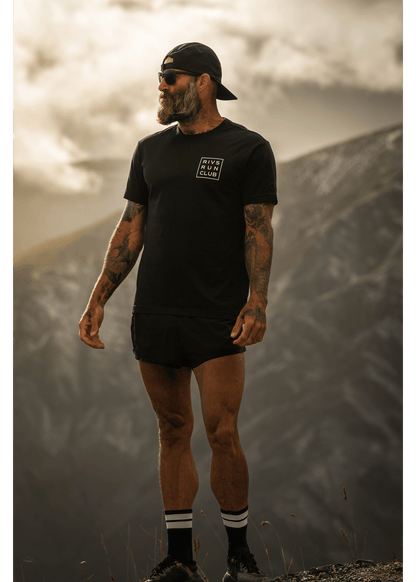 Men's Rivs Run Club Community 2.0 Tee - Black/Rivs1 Craft Sportswear NA