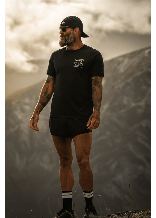 Men's Rivs Run Club Community 2.0 Tee - Black/Rivs1 Craft Sportswear NA
