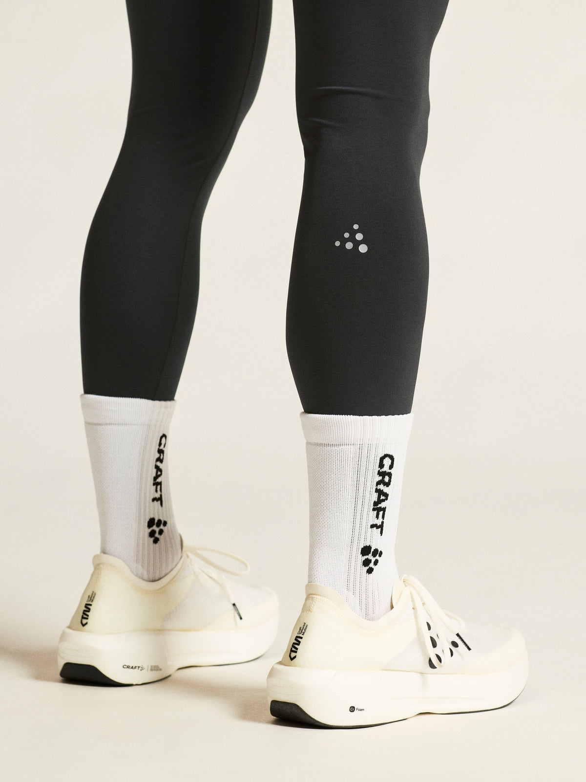 Men's Essence Running Tights - Black Men's Pants and Tights Craft Sportswear NA