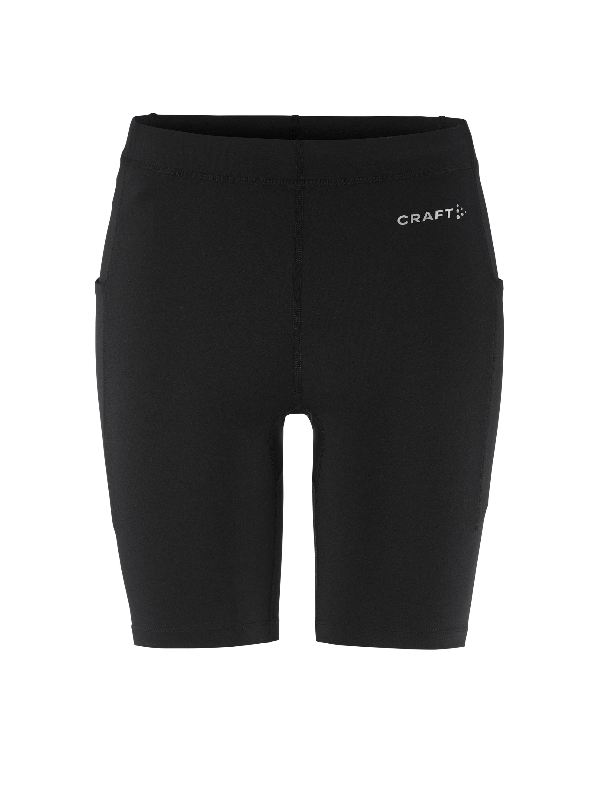 Men's ESSence Short Tights 3 - BLACK Men's Pants and Tights Craft Sportswear NA