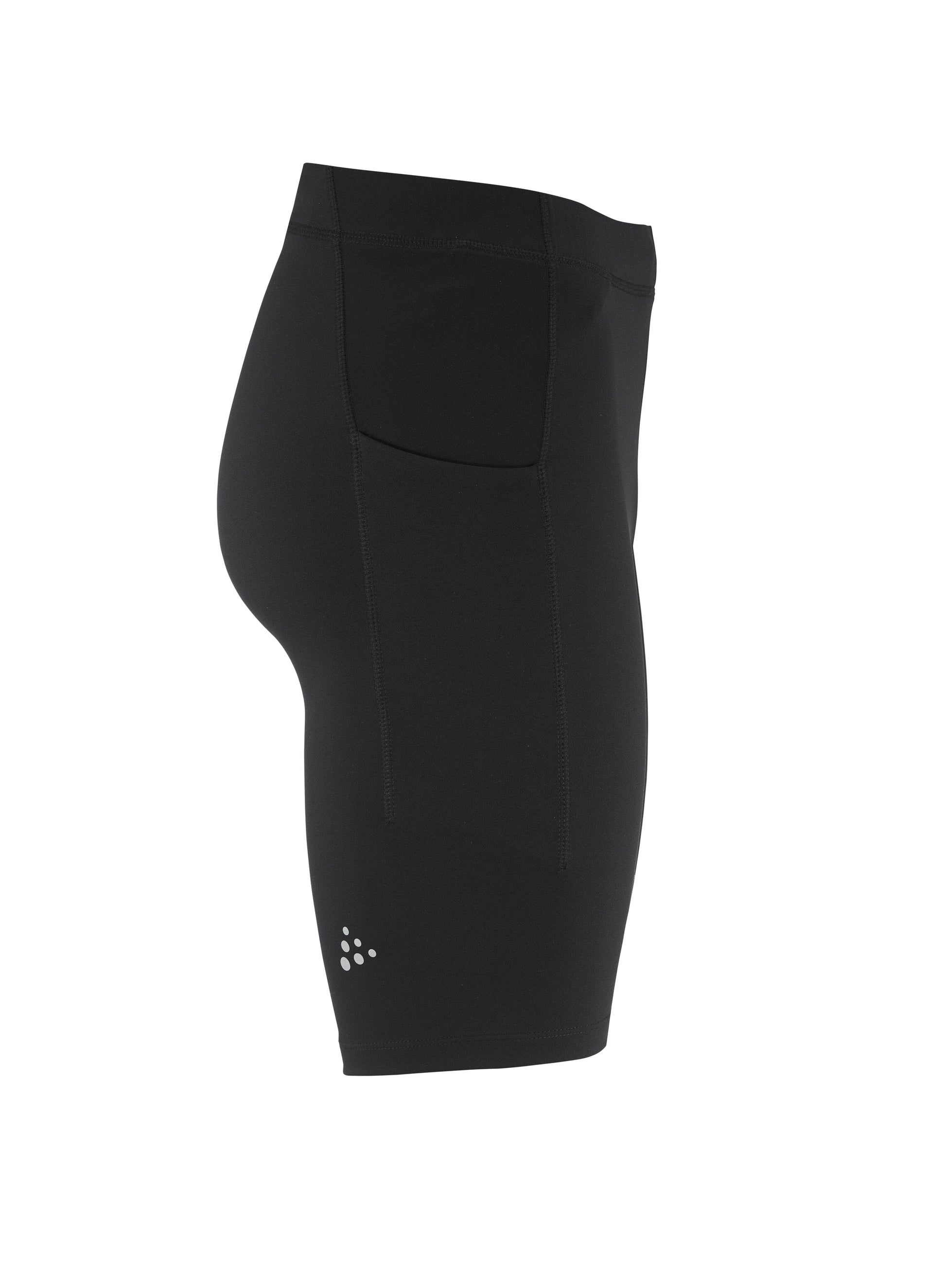 Men's ESSence Short Tights 3 - BLACK Men's Pants and Tights Craft Sportswear NA