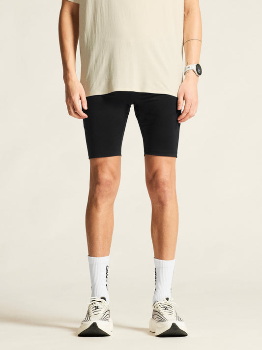 Men's ESSence Short Tights 3 - BLACK Men's Pants and Tights Craft Sportswear NA