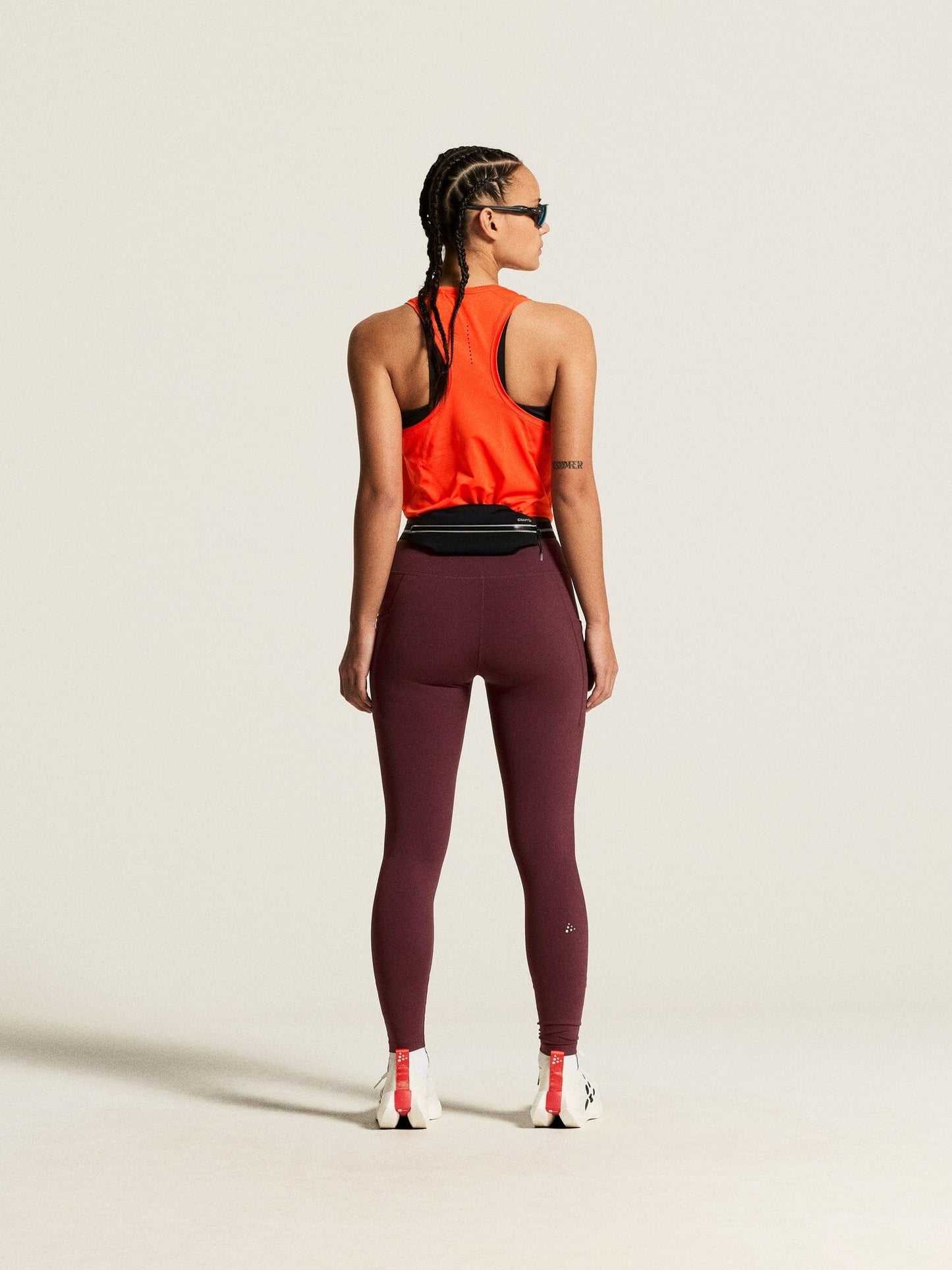 Women's Essence Running Tights 3 - DK Fig Craft Sportswear NA