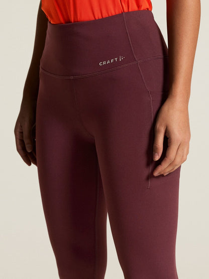 Women's Essence Running Tights 3 - DK Fig Craft Sportswear NA