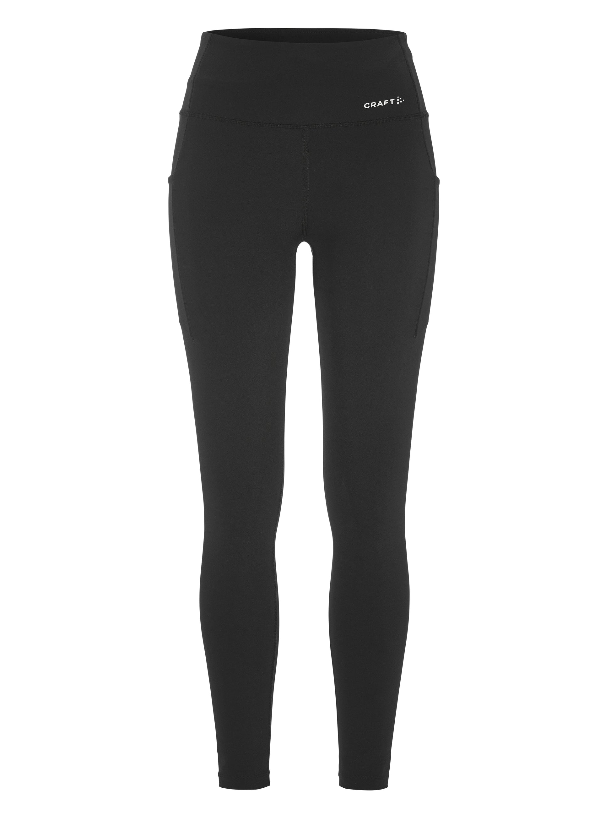 Women's Essence Tights 3 - Black Women's Pants and Tights Craft Sportswear NA