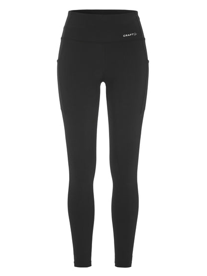 Women's Essence Tights 3 - Black Women's Pants and Tights Craft Sportswear NA