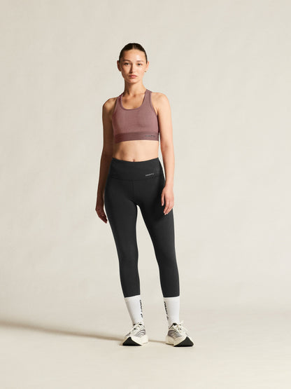 Women's Essence Tights 3 - Black Women's Pants and Tights Craft Sportswear NA