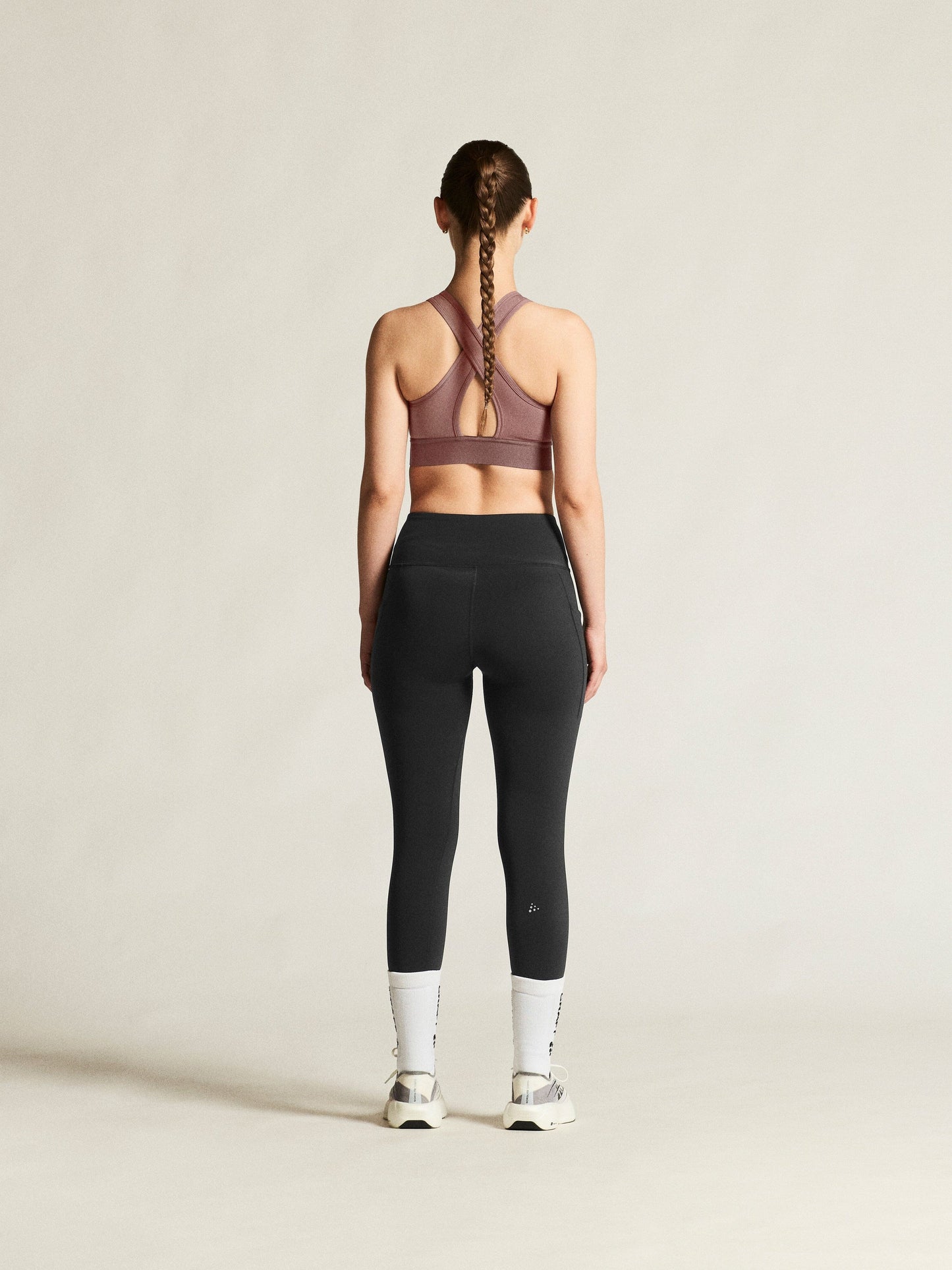 Women's Essence Tights 3 - Black Women's Pants and Tights Craft Sportswear NA