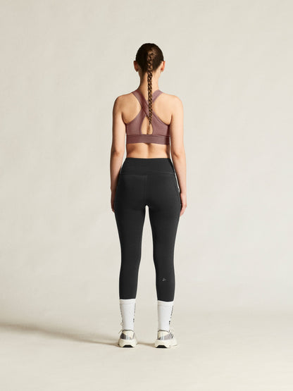 Women's Essence Tights 3 - Black Women's Pants and Tights Craft Sportswear NA