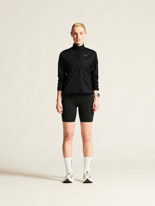 Women's Essence Short Tights 3 - Black Women's Shorts, Skirts, and Dresses Craft Sportswear NA