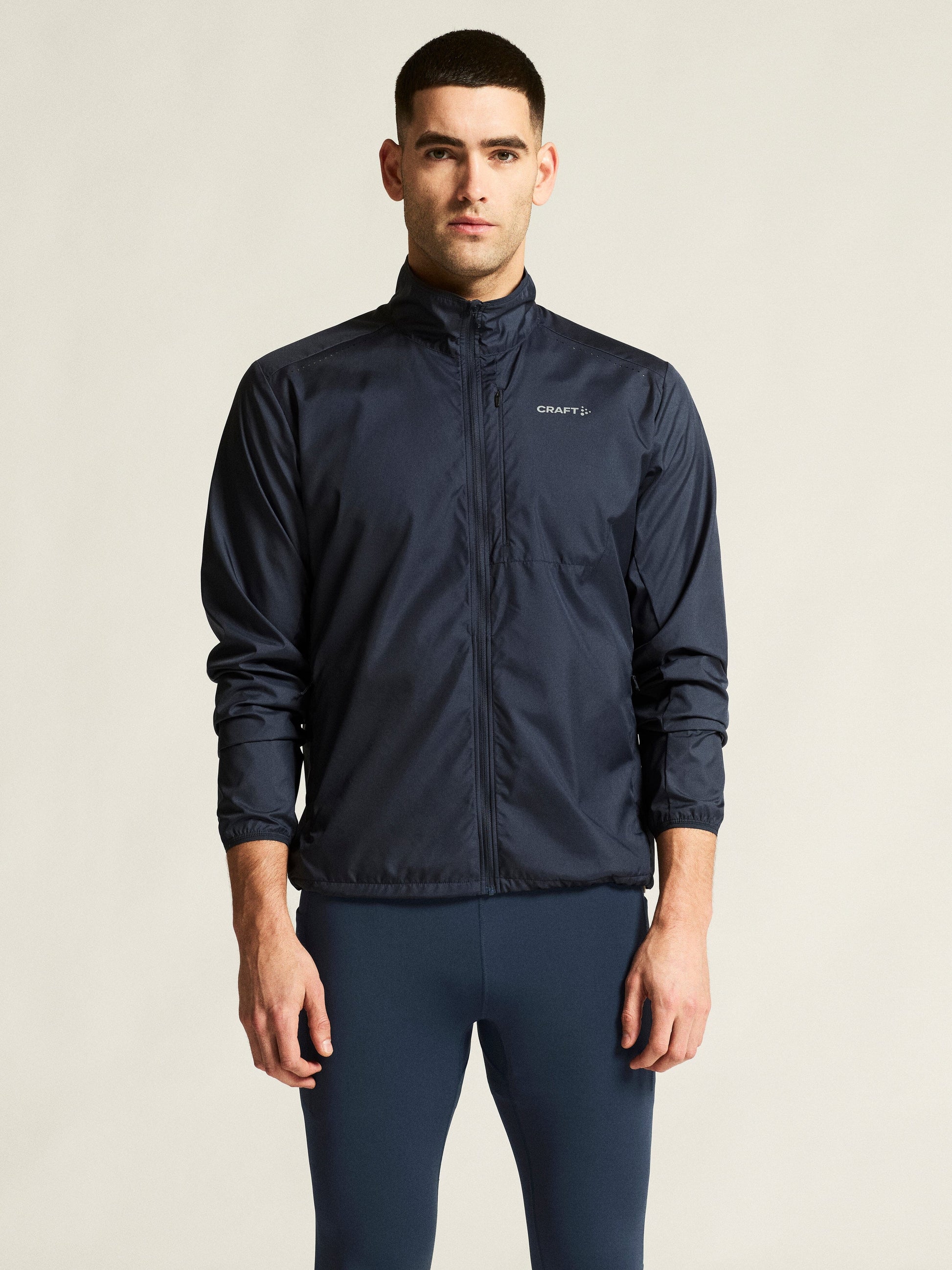 Men's Essence Wind Jacket 2 - Blaze Men's Jackets and Vests Craft Sportswear NA