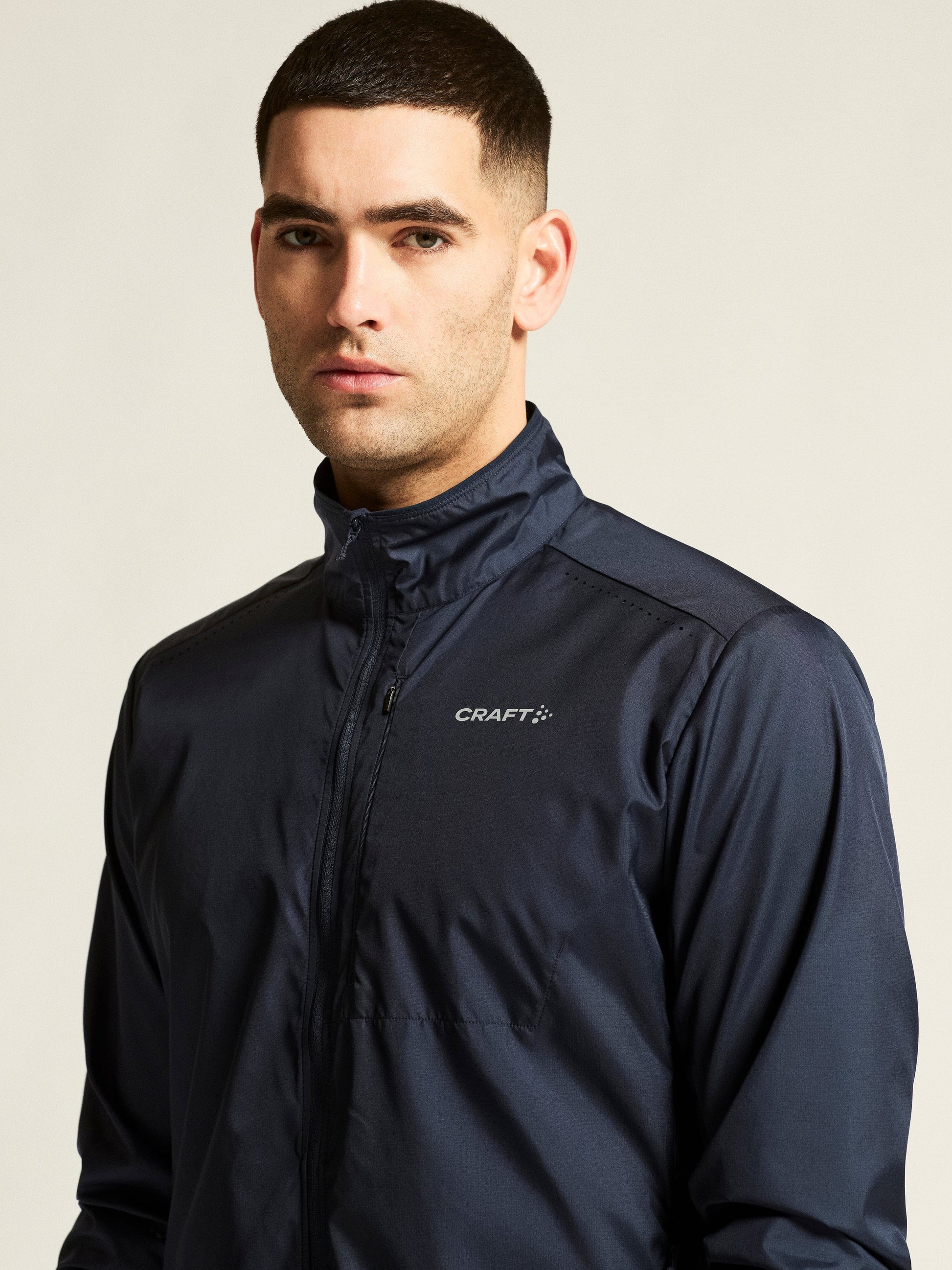 Men's Essence Wind Jacket 2 - Blaze Men's Jackets and Vests Craft Sportswear NA