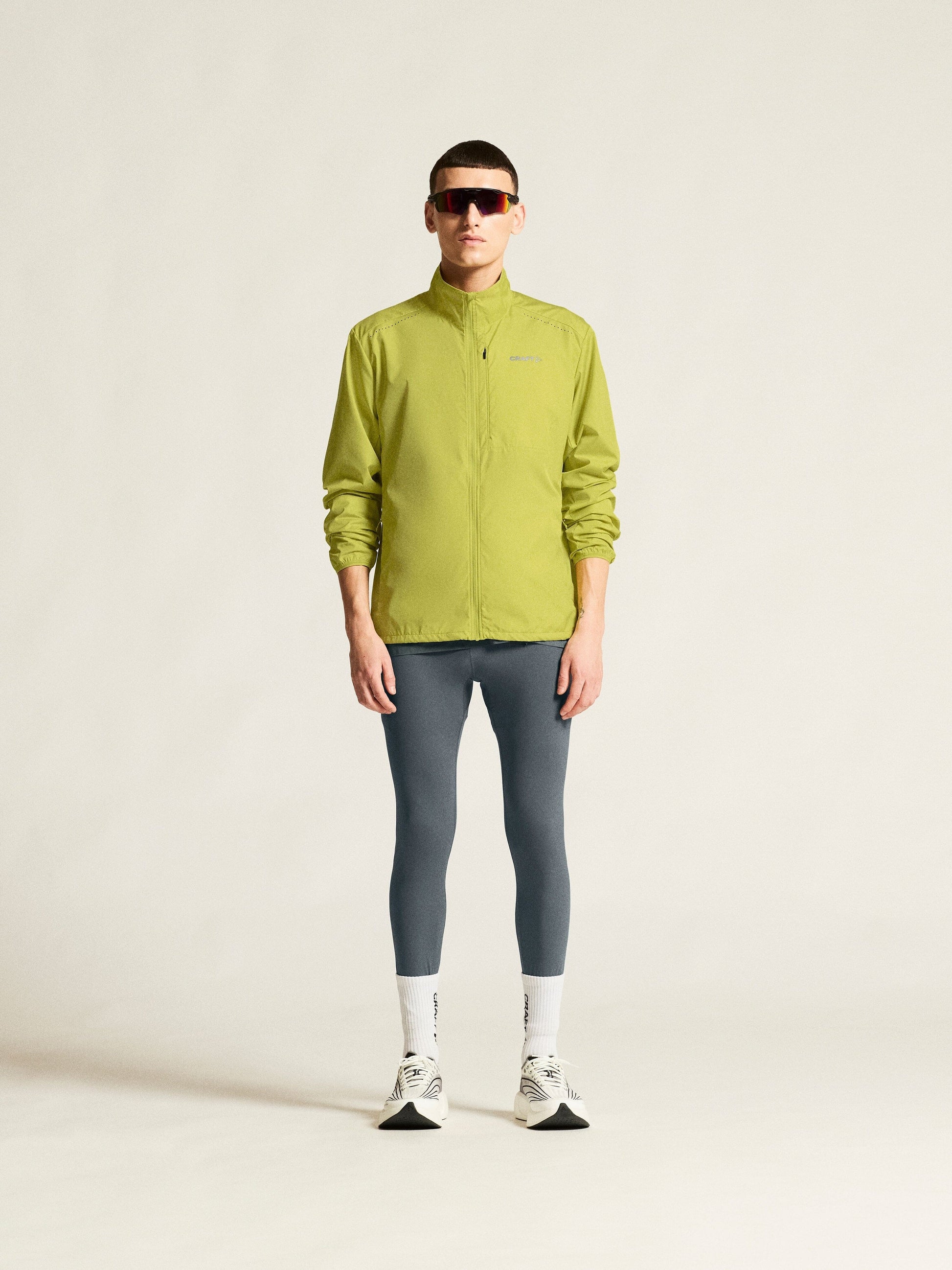 Men's Essence Wind Jacket 2 - Pear Men's Jackets and Vests Craft Sportswear NA