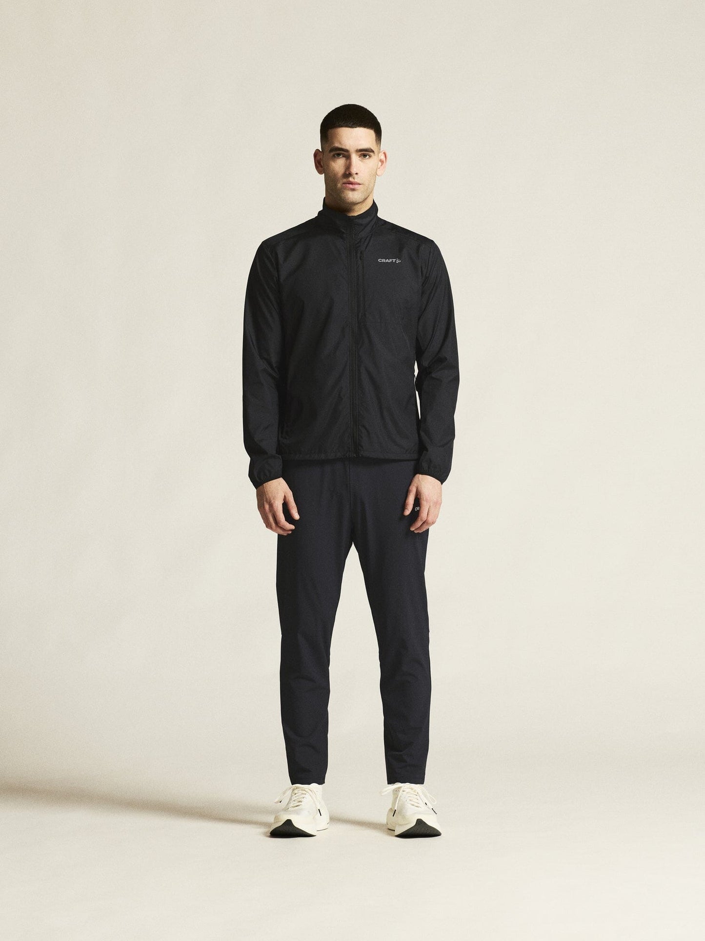 Men's Essence Wind Jacket 2 - Black Craft Sportswear NA