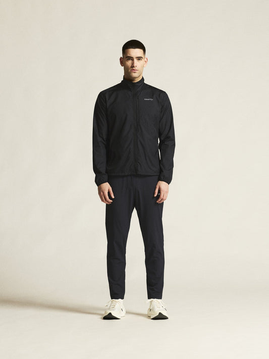 Men's Essence Wind Jacket 2 - Black Craft Sportswear NA