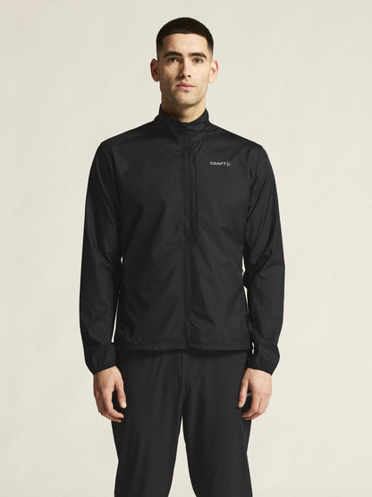 Men's Essence Wind Jacket 2 - Black Craft Sportswear NA