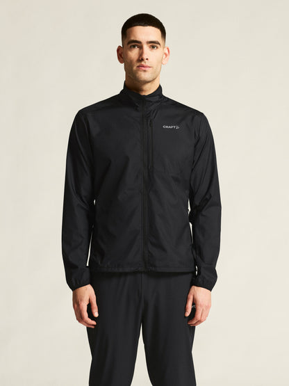 Men's Essence Wind Jacket 2 - Black Men's Jackets and Vests Craft Sportswear NA