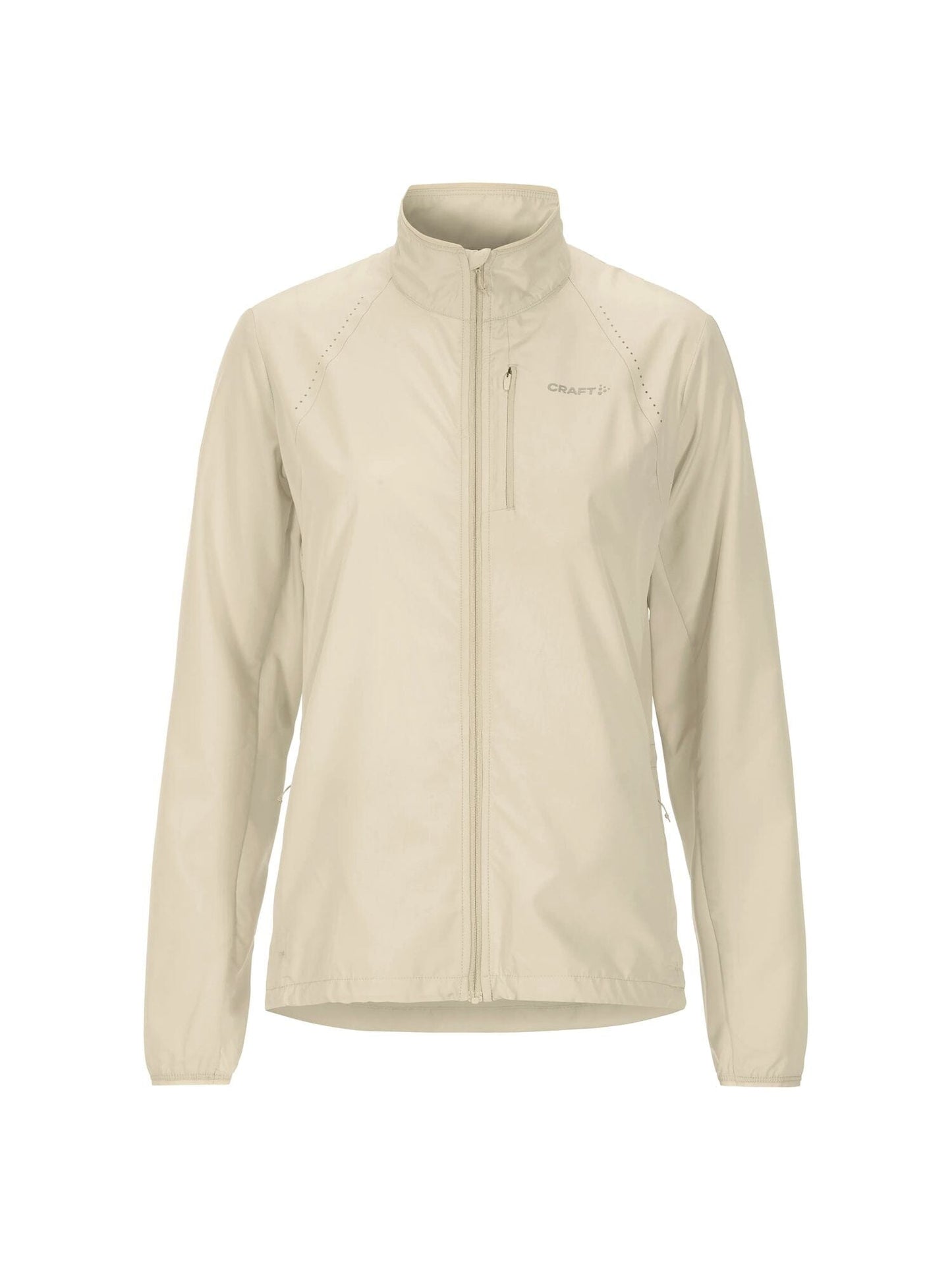 Women's Essence Wind Jacket 2 - Plaster Women's Jackets and Vests Craft Sportswear NA