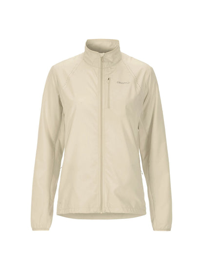 Women's Essence Wind Jacket 2 - Plaster Women's Jackets and Vests Craft Sportswear NA