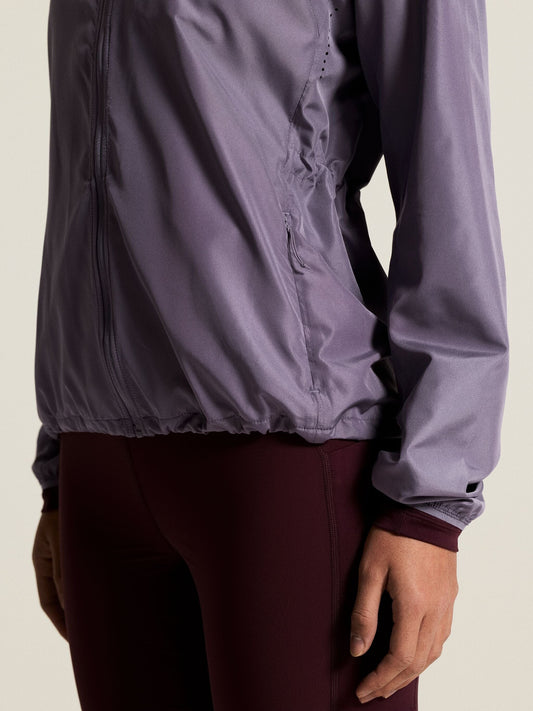 Women's Essence Wind Running Jacket 2 - Cadet Women's Jackets and Vests Craft Sportswear NA