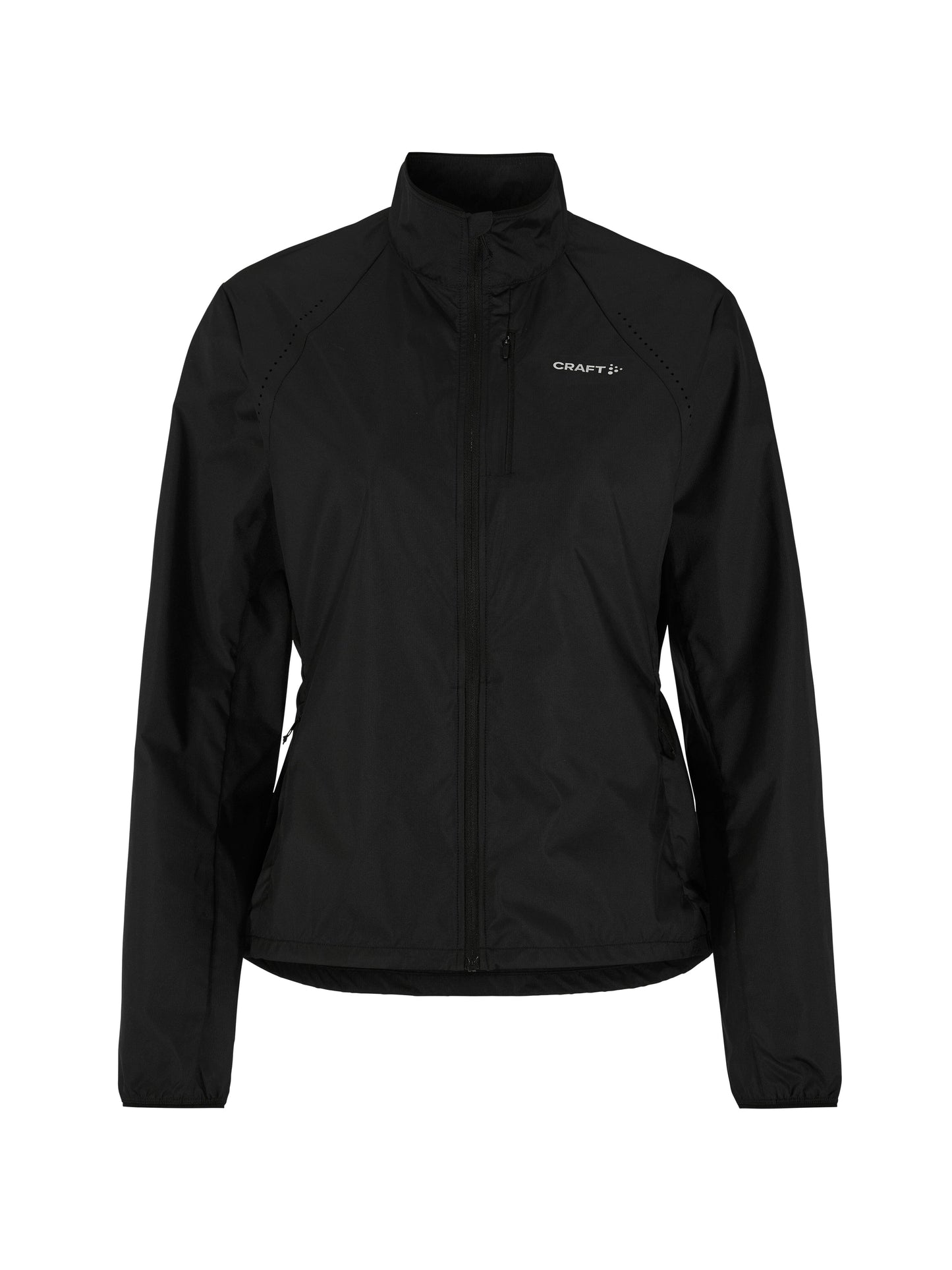 Women's Essence Wind Jacket 2 - Black Women's Jackets and Vests Craft Sportswear NA