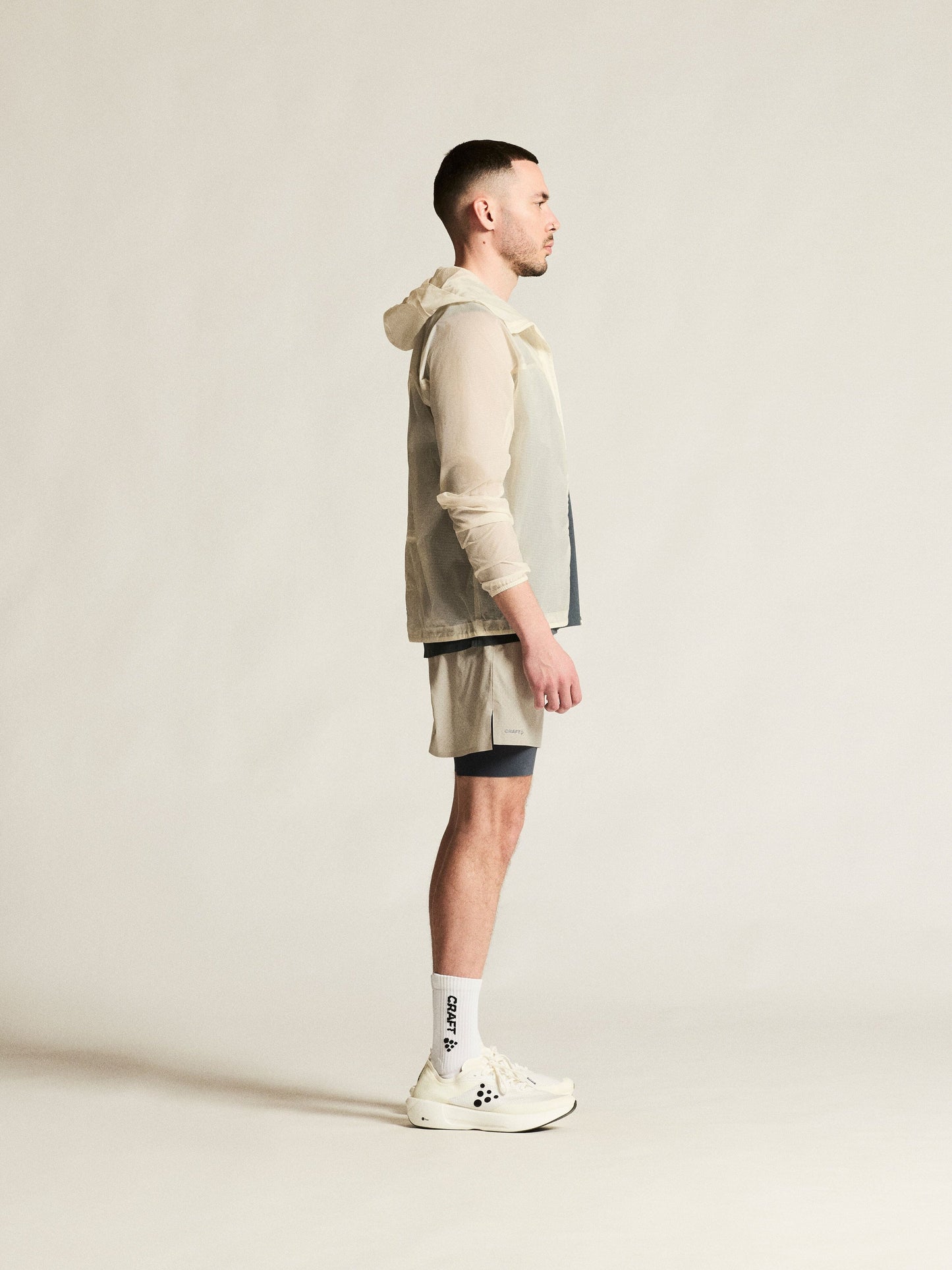 Men's Hypervent Light Wind Jacket - Tofu Men's Jackets and Vests Craft Sportswear NA