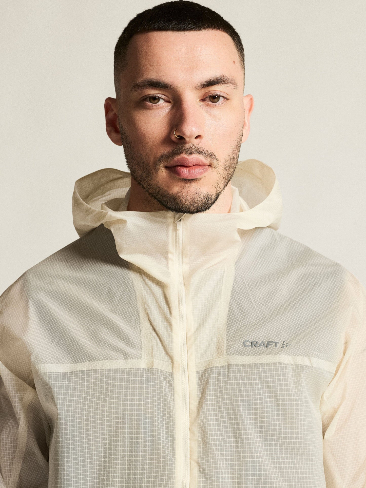 Men's Hypervent Light Wind Jacket - Tofu Men's Jackets and Vests Craft Sportswear NA