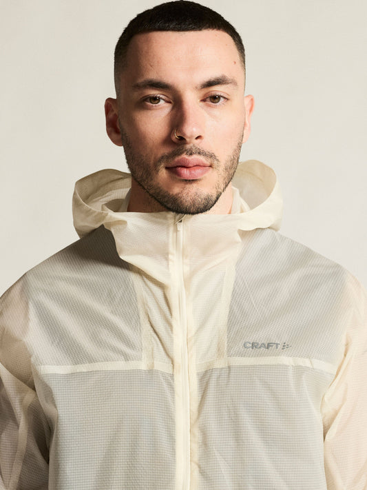 Men's Hypervent Light Wind Jacket - Tofu Men's Jackets and Vests Craft Sportswear NA