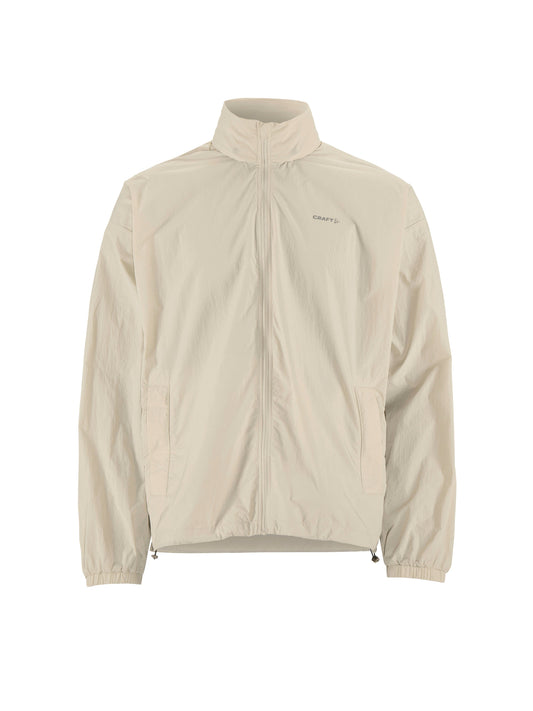 Men's Hypervent Oversized Wind Jacket - Plaster Men's Jackets and Vests Craft Sportswear NA