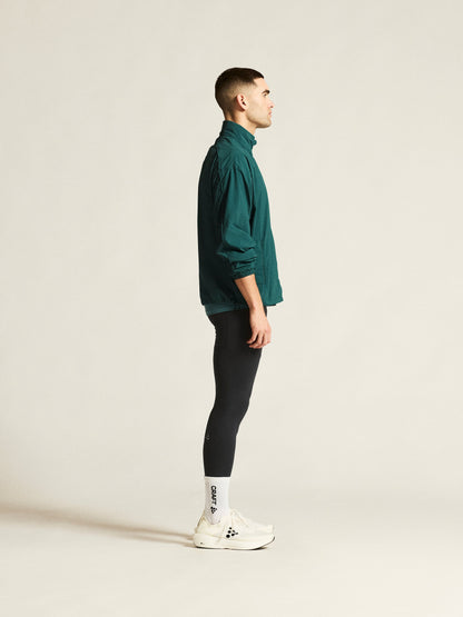 Men's Hypervent Oversized Wind Jacket - Peridot Men's Jackets and Vests Craft Sportswear NA