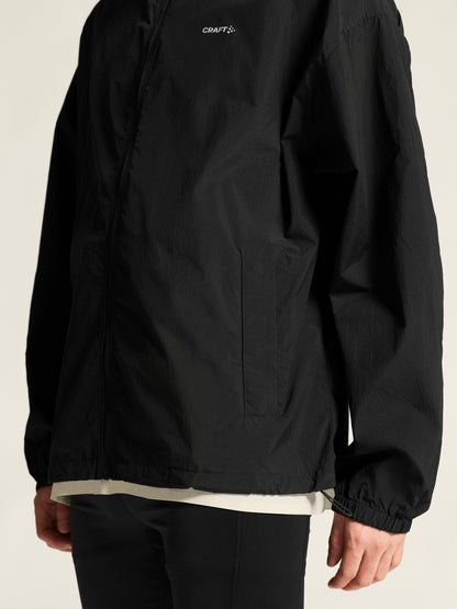 Men's Hypervent Oversized Wind Jacket - Black Men's Jackets and Vests Craft Sportswear NA