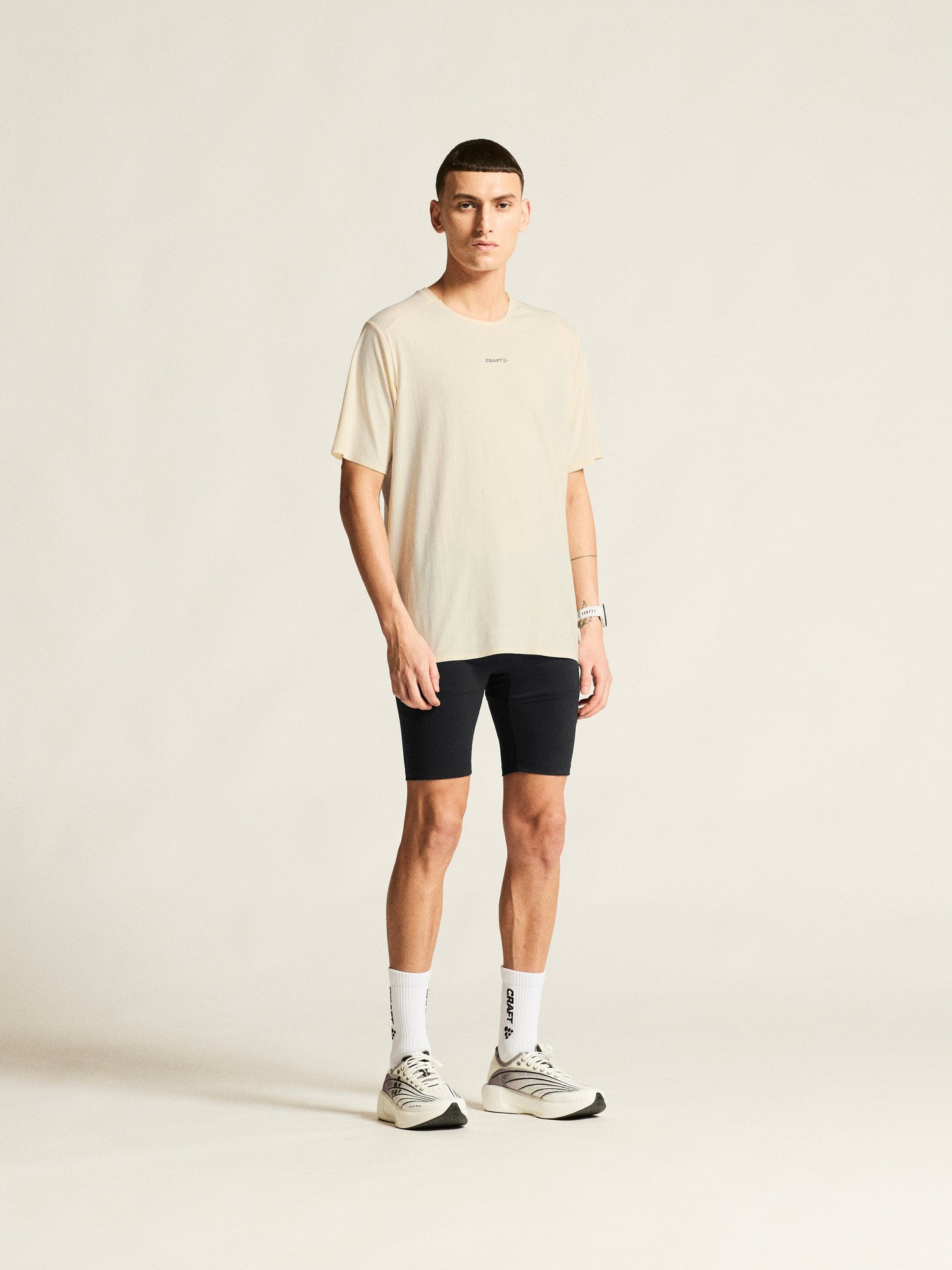 Men's Hypervent Tee - Tofu Men's Tops, T's, and Tanks Craft Sportswear NA