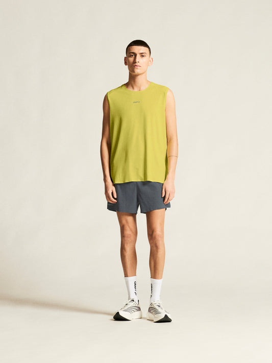 Men's Hypervent Sleeveless Running Tee - Zest Men's Tops, T's, and Tanks Craft Sportswear NA