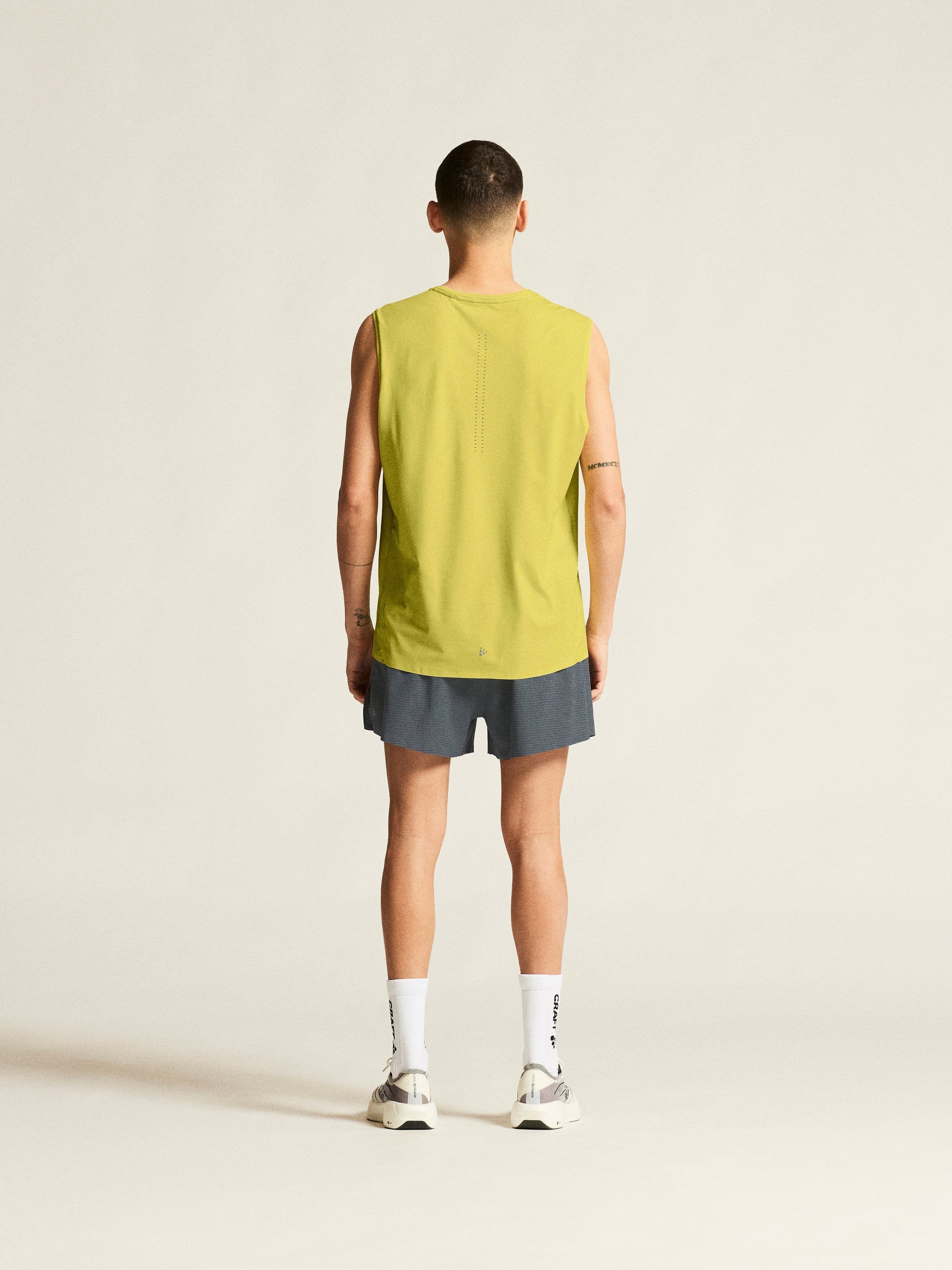 Men's Hypervent Sleeveless Running Tee - Zest Men's Tops, T's, and Tanks Craft Sportswear NA