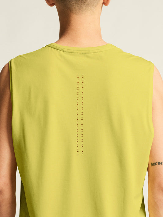 Men's Hypervent Sleeveless Running Tee - Zest Men's Tops, T's, and Tanks Craft Sportswear NA