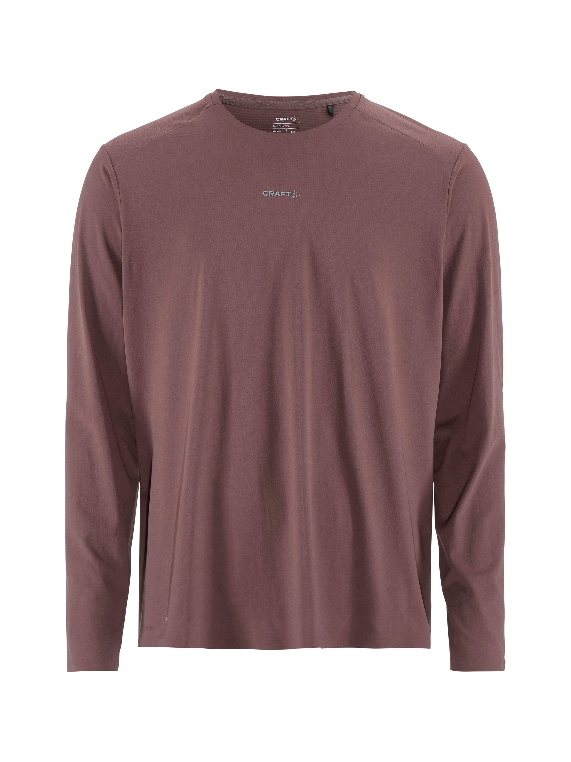 Men's Hypervent Longsleeve - Flint Men's Tops, T's, and Tanks Craft Sportswear NA