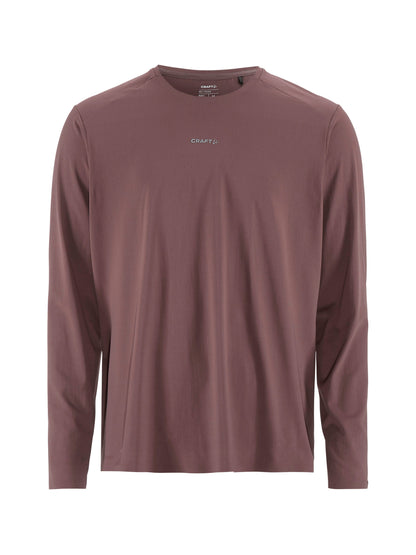 Men's Hypervent Longsleeve - Flint Men's Tops, T's, and Tanks Craft Sportswear NA