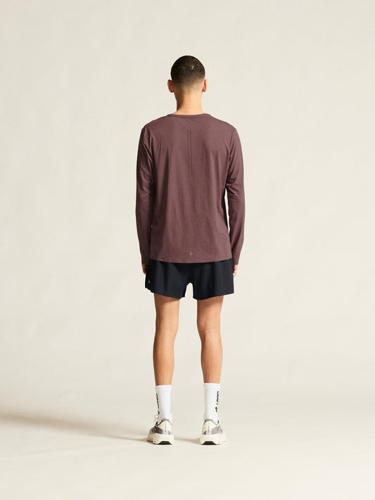 Men's Hypervent Longsleeve - Flint Men's Tops, T's, and Tanks Craft Sportswear NA