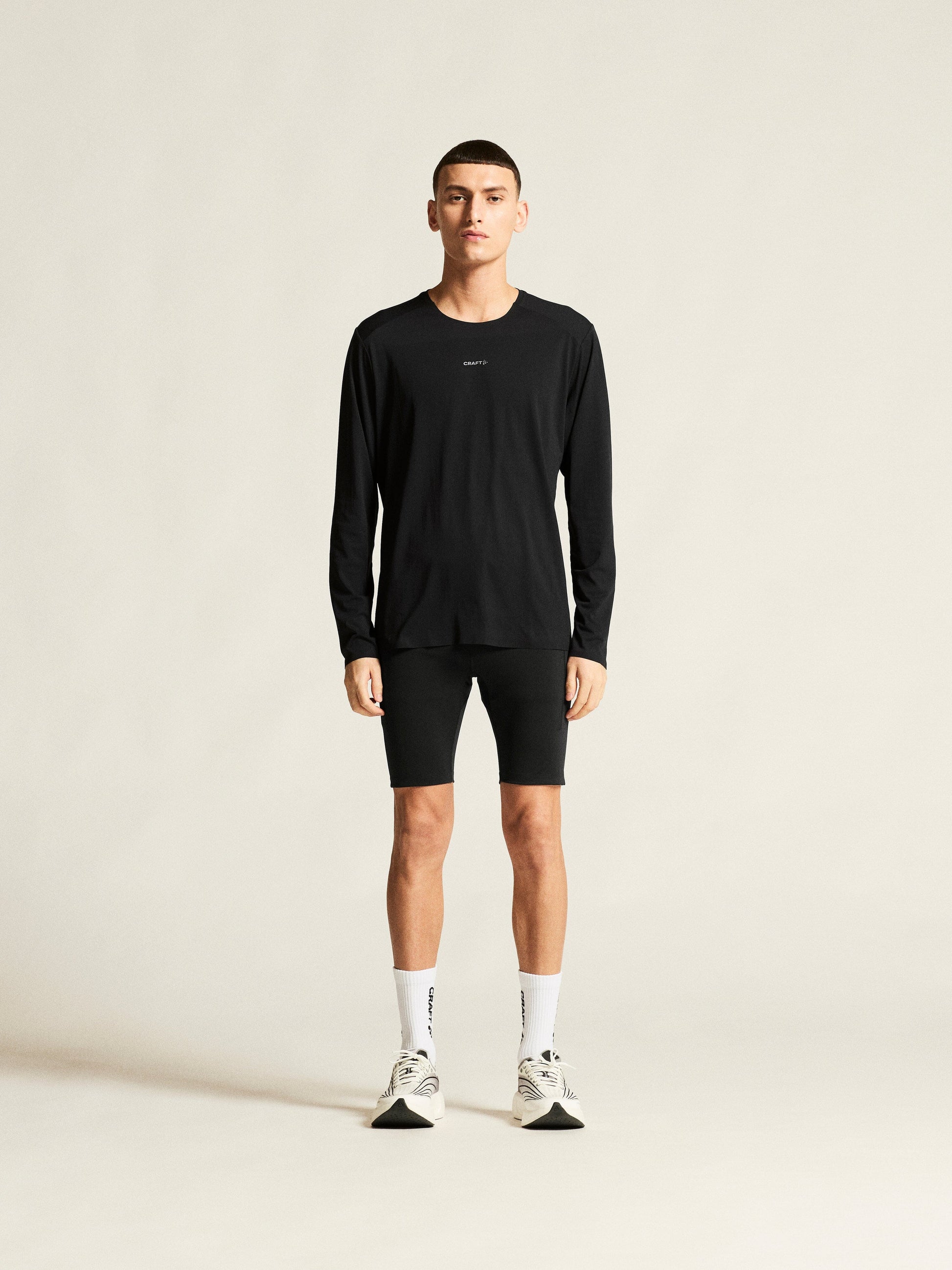 Men's Hypervent Longsleeve - Black Men's Tops, T's, and Tanks Craft Sportswear NA