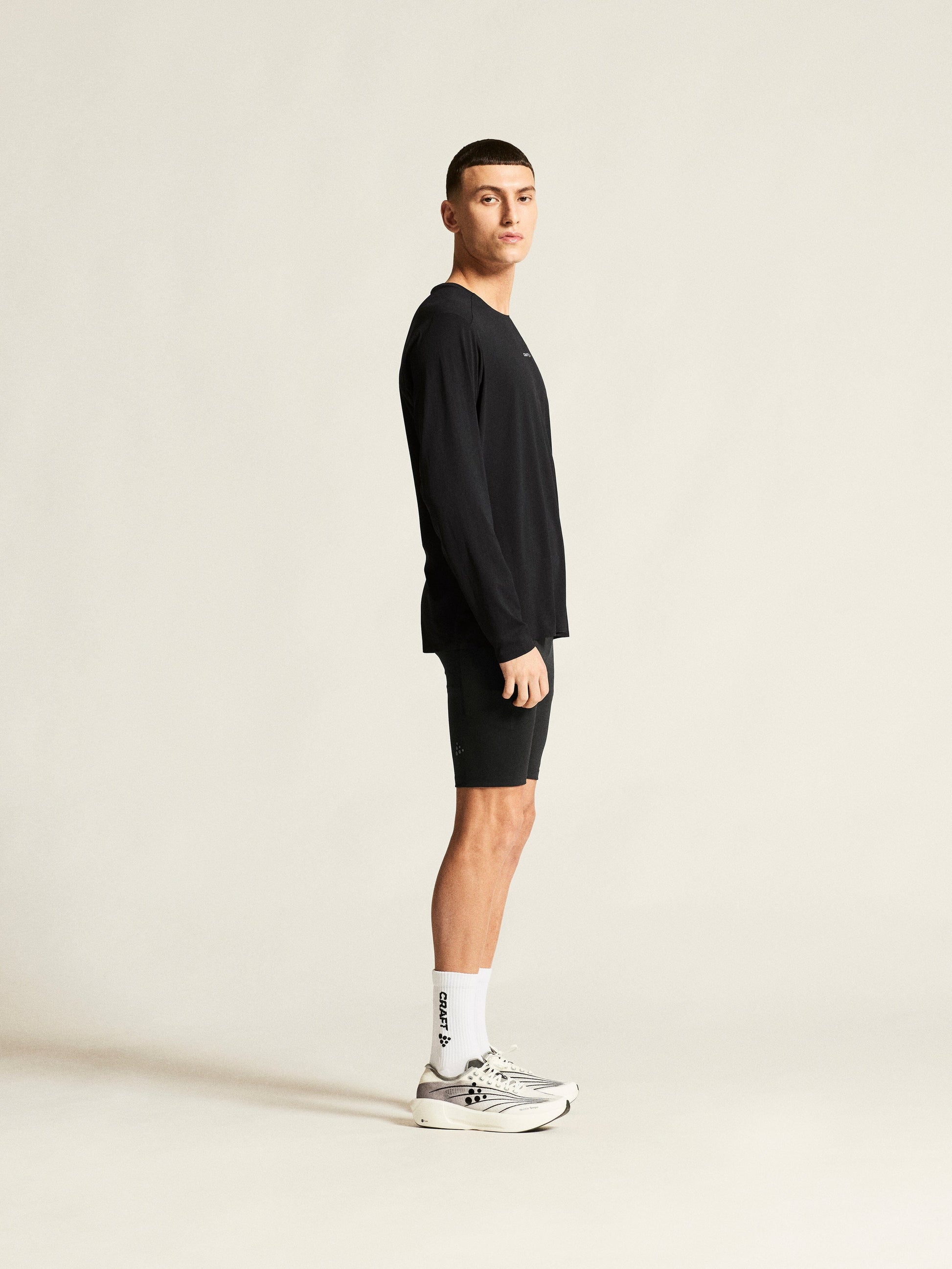 Men's Hypervent Longsleeve - Black Men's Tops, T's, and Tanks Craft Sportswear NA