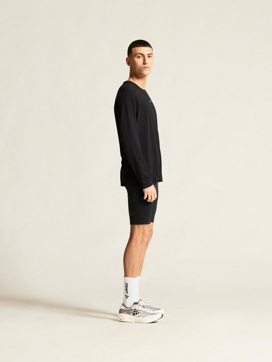 Men's Hypervent Longsleeve - Black Men's Tops, T's, and Tanks Craft Sportswear NA