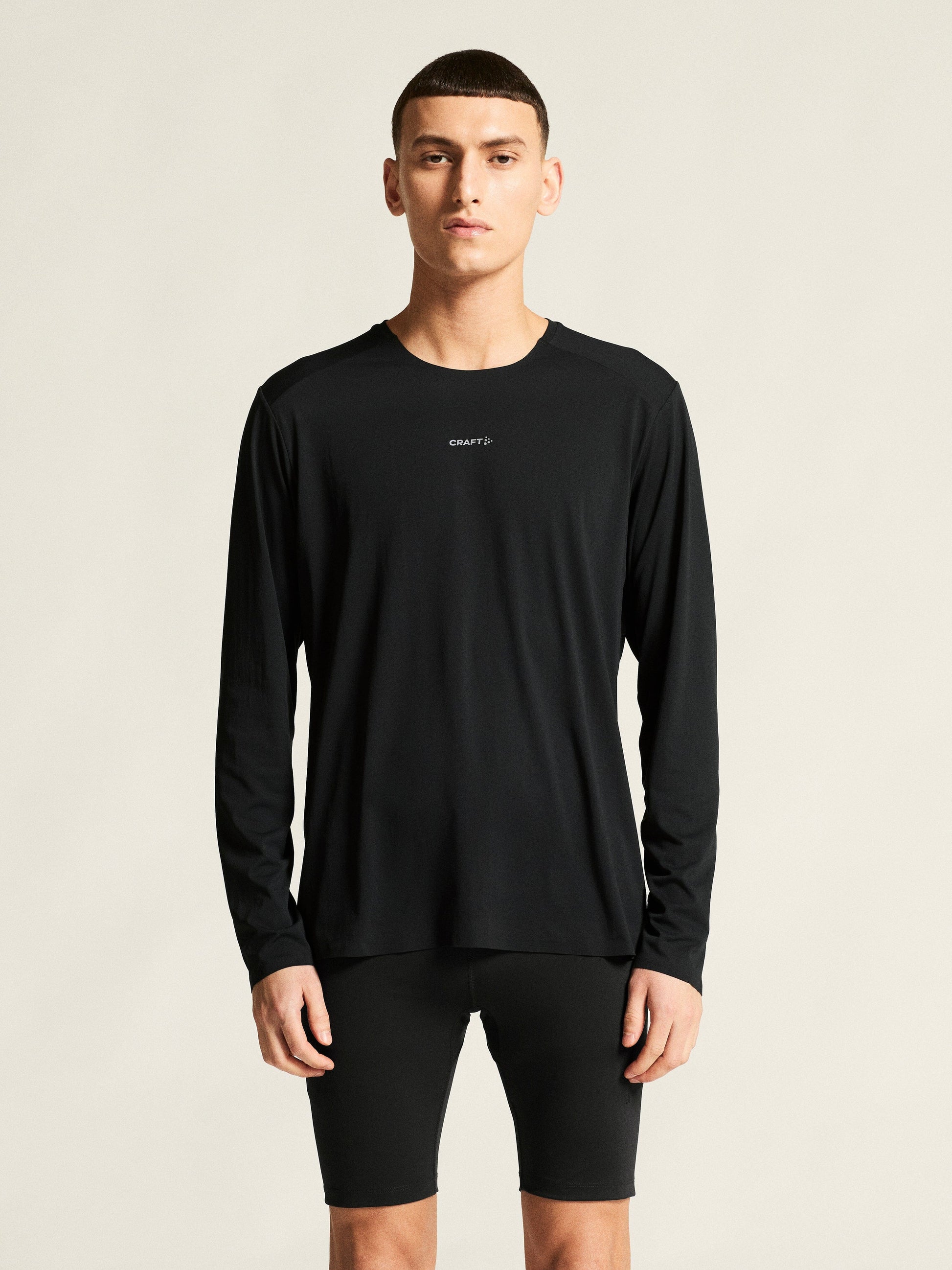 Men's Hypervent Longsleeve - Black Men's Tops, T's, and Tanks Craft Sportswear NA