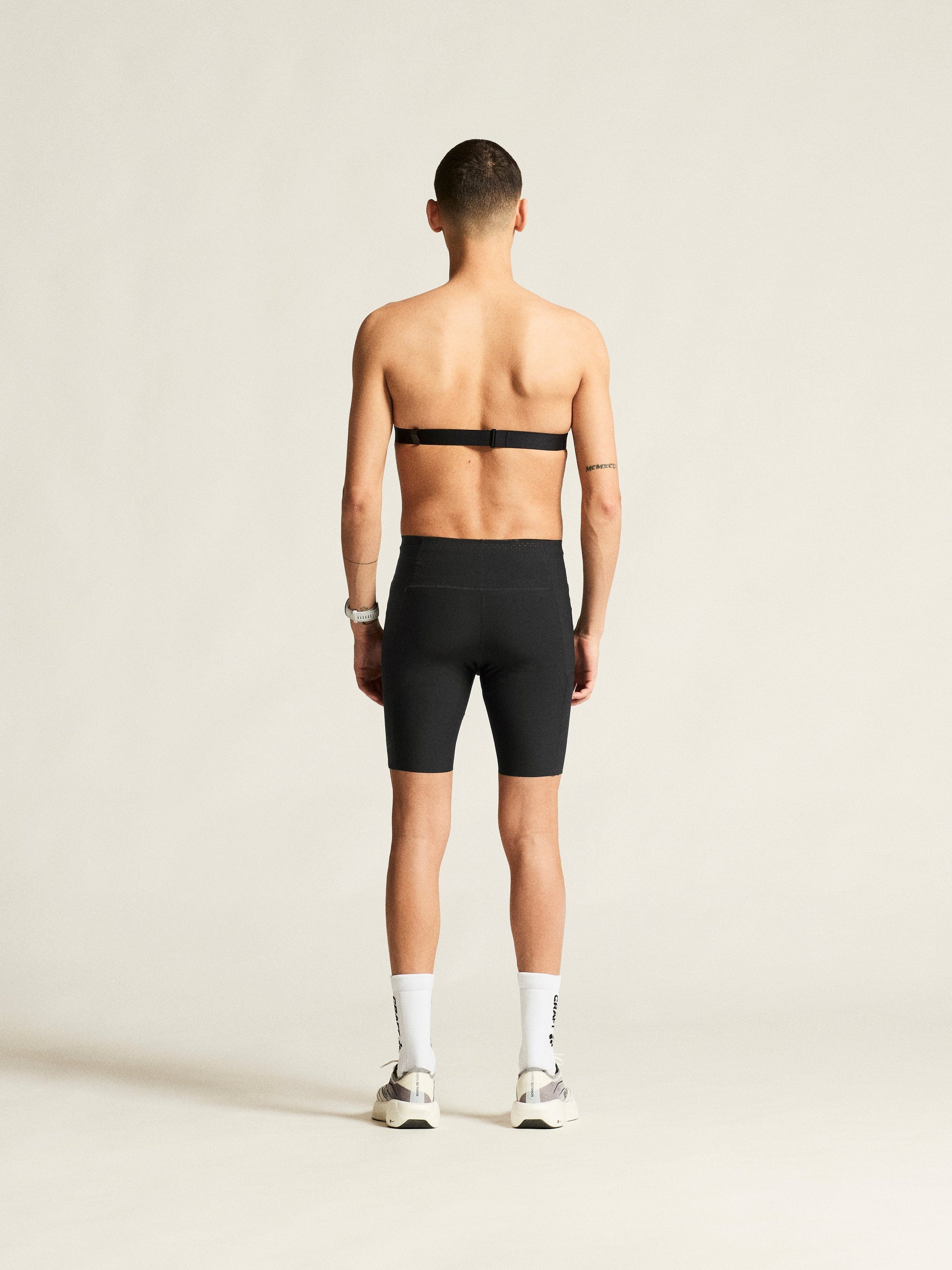 Men's Hypervent Running Short Tights - Black Men's Pants and Tights Craft Sportswear NA